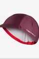 CASTELLI Kolesarska kapa - ROSSO CORSA 2 - bordo