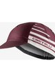 CASTELLI Kolesarska kapa - CLASSICO - bordo