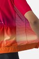 CASTELLI Kolesarski dres s kratkimi rokavi - CLIMBER'S 4.0 W - rdeča