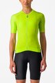 CASTELLI Kolesarski dres s kratkimi rokavi - ESPRESSO W - rumena