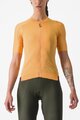 CASTELLI Kolesarski dres s kratkimi rokavi - ESPRESSO W - oranžna