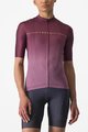 CASTELLI Kolesarski dres s kratkimi rokavi - SALITA - bordo