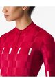 CASTELLI Kolesarski dres s kratkimi rokavi - DIMENSIONE - rdeča