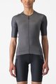 CASTELLI Kolesarski dres s kratkimi rokavi - UNLIMITED PRO W - siva