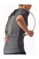 CASTELLI Kolesarski dres s kratkimi rokavi - UNLIMITED PRO W - siva