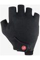 CASTELLI Kolesarske rokavice s kratkimi prsti - ENDURANCE W - črna