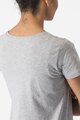 CASTELLI Kolesarska  majica s kratkimi rokavi - CLASSICO W - siva