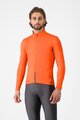 CASTELLI Kolesarska  podaljšana jakna - PERFETTO AIR - oranžna