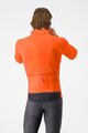 CASTELLI Kolesarska  podaljšana jakna - PERFETTO AIR - oranžna