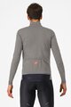 CASTELLI Kolesarska  podaljšana jakna - PERFETTO AIR - siva