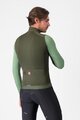 CASTELLI Kolesarski brezrokavnik - ESPRESSO - zelena