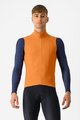 CASTELLI Kolesarski brezrokavnik - ESPRESSO VEST - oranžna