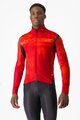 CASTELLI Kolesarska  podaljšana jakna - PERFETTO LTD ROS 2 - rdeča