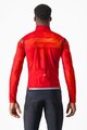 CASTELLI Kolesarska  podaljšana jakna - PERFETTO LTD ROS 2 - rdeča