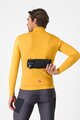 CASTELLI Kolesarski dres z dolgimi rokavi zimski - UNLIMITED TRAIL 2 - zlata