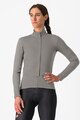 CASTELLI Kolesarska  podaljšana jakna - PERFETTO AIR W - siva