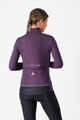 CASTELLI Kolesarska  podaljšana jakna - PERFETTO AIR W - vijolična
