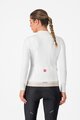 CASTELLI Kolesarski dres z dolgimi rokavi zimski - ESPRESSO THERMAL W - bela