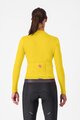 CASTELLI Kolesarski dres z dolgimi rokavi zimski - ESPRESSO THERMAL W - rumena