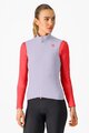 CASTELLI Kolesarski brezrokavnik - ESPRESSO W - vijolična