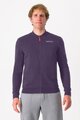 CASTELLI pulover - CLASSICO TRACK - vijolična