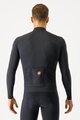 CASTELLI Kolesarski dres z dolgimi rokavi zimski - AERO RACE - črna