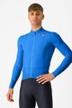 CASTELLI Kolesarski dres z dolgimi rokavi zimski - AERO RACE - modra