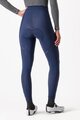CASTELLI Kolesarske dolge hlače brez naramnic - ESPRESSO W - modra