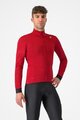 CASTELLI Kolesarska  podaljšana jakna - SALTO - rdeča