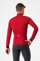 CASTELLI Kolesarska  podaljšana jakna - SALTO - rdeča