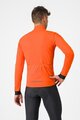 CASTELLI Kolesarska  podaljšana jakna - SALTO - oranžna