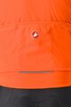 CASTELLI Kolesarska  podaljšana jakna - SALTO - oranžna