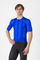 CASTELLI Kolesarski dres s kratkimi rokavi - A/C - modra