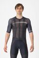 CASTELLI Kolesarski dres s kratkimi rokavi - CLIMBER´S A/C - črna