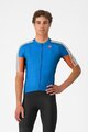 CASTELLI Kolesarski dres s kratkimi rokavi - ENTRATA 6 - modra