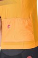 CASTELLI Kolesarski dres s kratkimi rokavi - SIMBOLO - rumena/bordo
