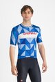 CASTELLI Kolesarski dres s kratkimi rokavi - HERITAGE - modra