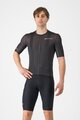CASTELLI Kolesarske kratke hlače z naramnicami - UNLIMITED ENDURANCE - črna