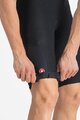 CASTELLI Kolesarske kratke hlače z naramnicami - UNLIMITED ENDURANCE - črna