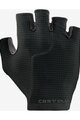 CASTELLI Kolesarske rokavice s kratkimi prsti - PREMIO EVO - črna