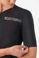 CASTELLI Kolesarski dres s kratkimi rokavi - PREMIO EVO W - črna