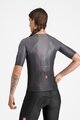 CASTELLI Kolesarski dres s kratkimi rokavi - A/C W - črna