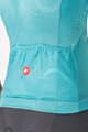 CASTELLI Kolesarski dres s kratkimi rokavi - FANTASIA - modra
