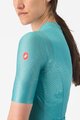 CASTELLI Kolesarski dres s kratkimi rokavi - FANTASIA - modra