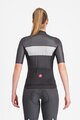 CASTELLI Kolesarski dres s kratkimi rokavi - ELEGANTE - črna