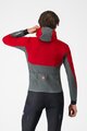 CASTELLI Kolesarska  vetru odporna jakna - FLY UNLTD - rdeča/siva