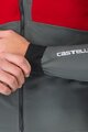CASTELLI Kolesarska  vetru odporna jakna - FLY UNLTD - rdeča/siva