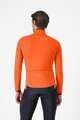 CASTELLI Kolesarska  podaljšana jakna - ALPHA 150 - oranžna