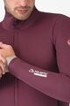 CASTELLI Kolesarska  podaljšana jakna - ALPHA 150 - bordo