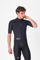 CASTELLI Kolesarska  vetru odporna jakna - DO.DI.CI. SHORT SLEEVE - črna